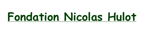 Fondation Nicolas Hulot